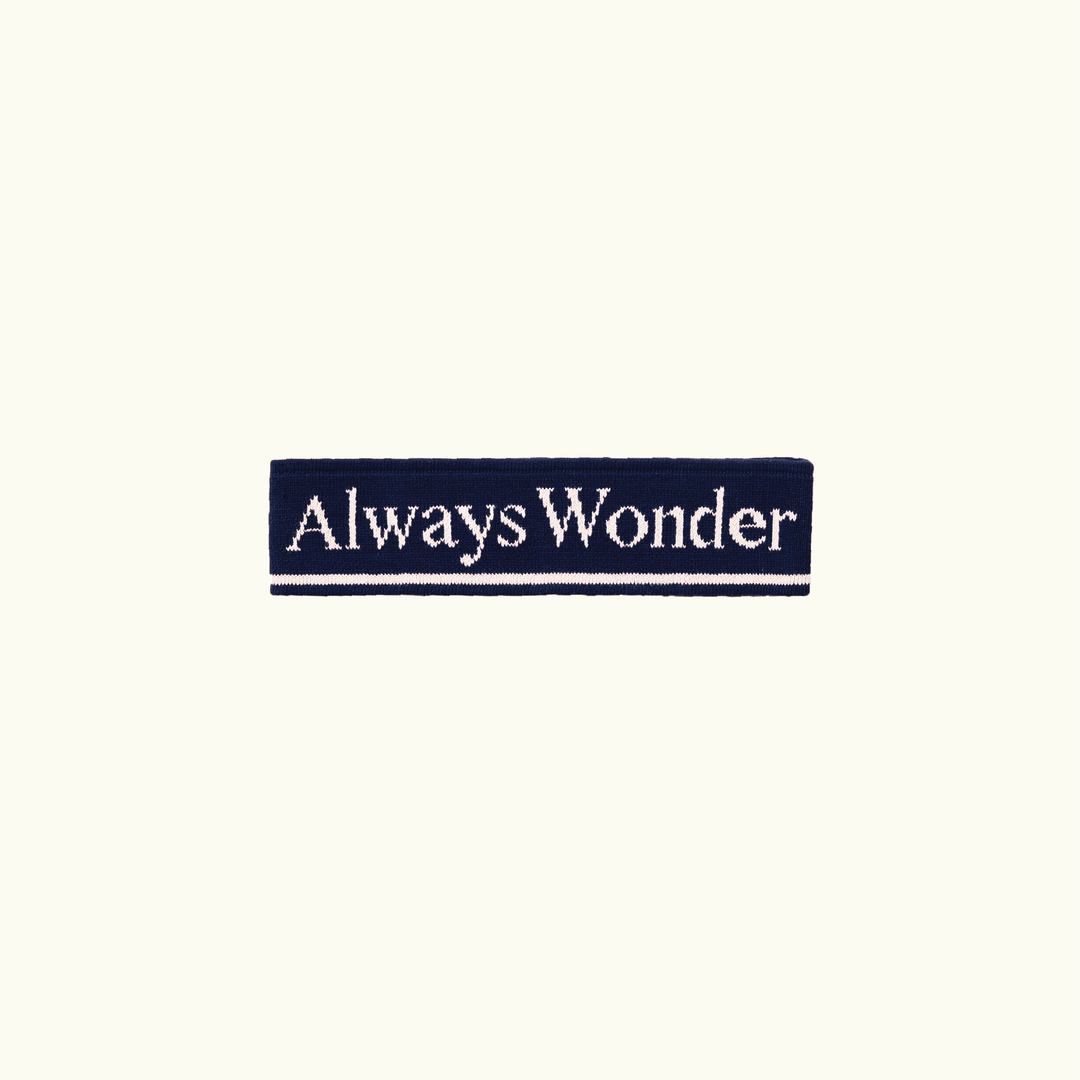 AlwaysWonder | 'A Digital Heartbeat' Navy Headband