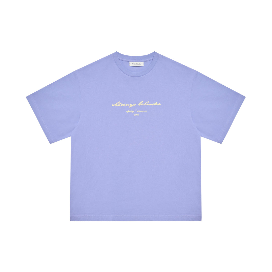 The Picnic Tee | Cornflower Sky