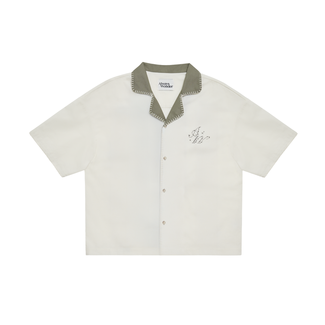 Canvas Breeze Shirt | Ivory Petal