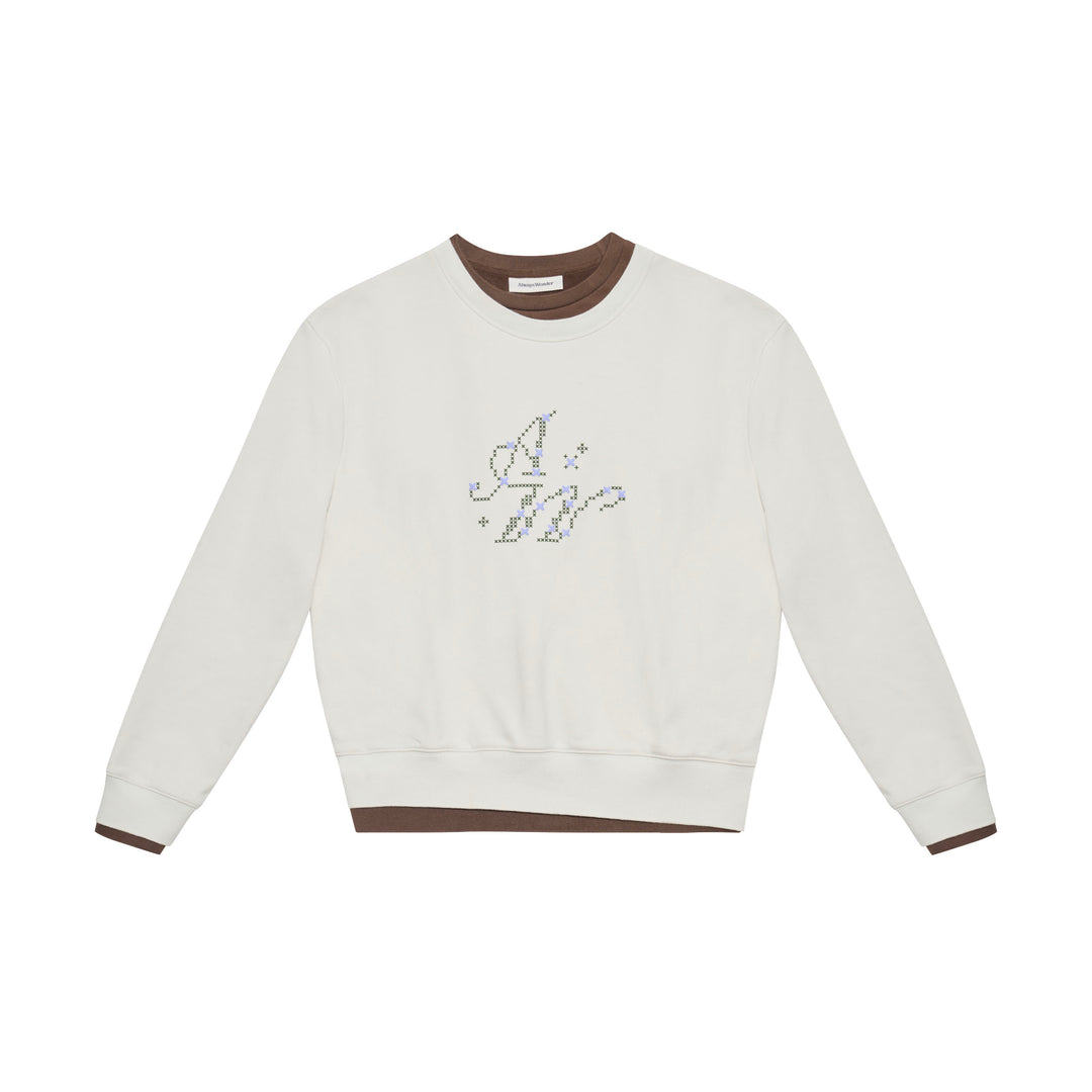 Sunframe Sweater | Ivory Petal