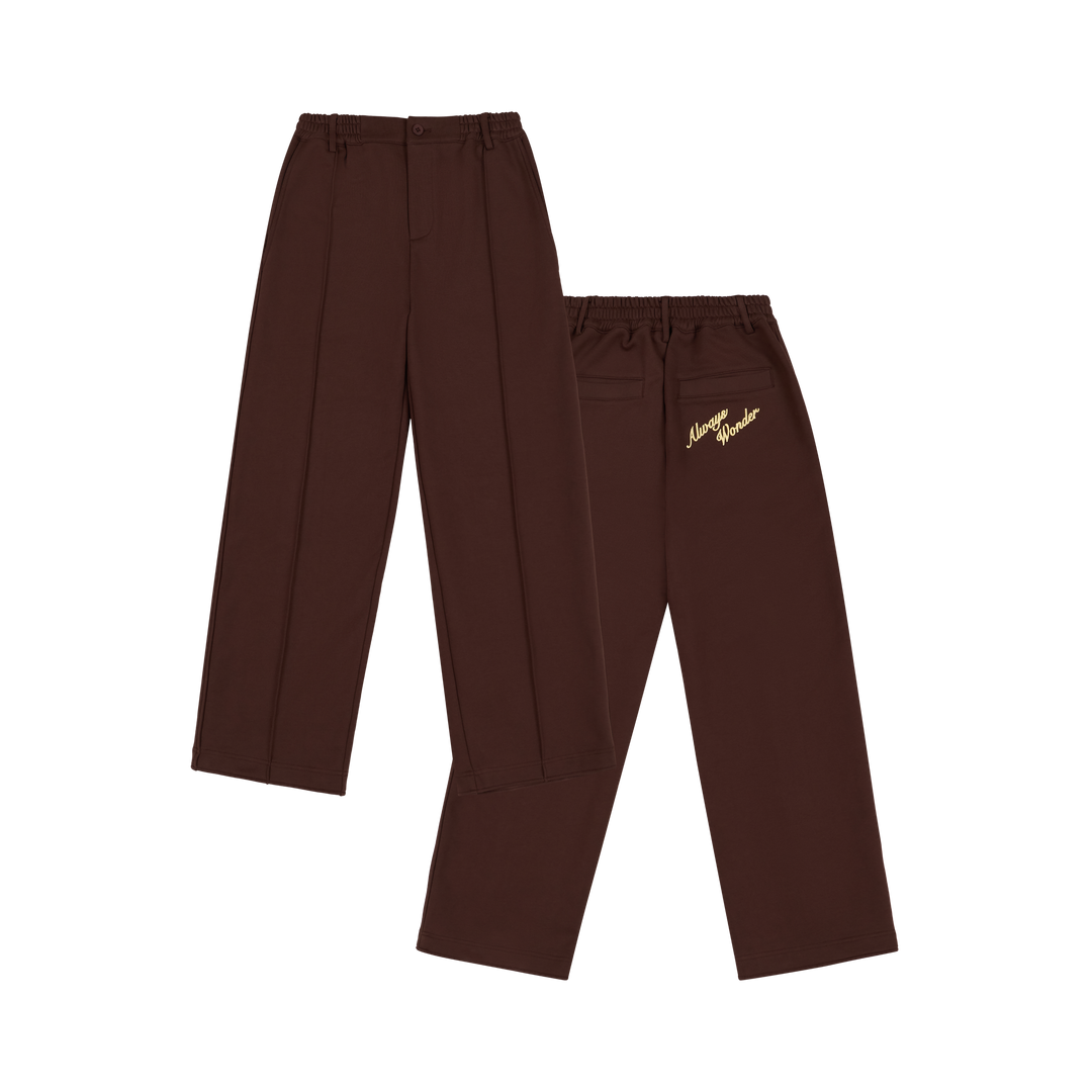 ( Pre-order ) Leisurely Sweat Pants | Burnt Umber