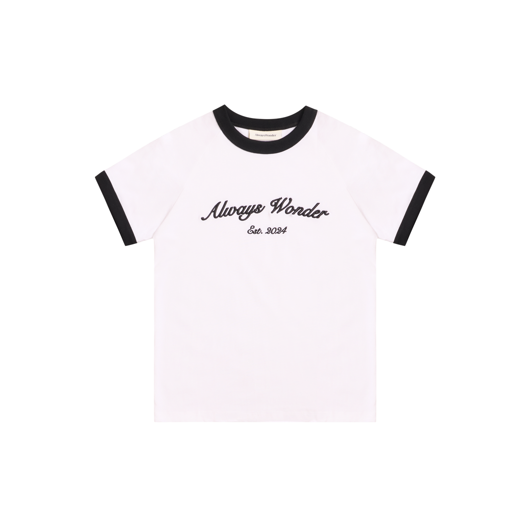 Always Familiar Ringer Tee | Quiet Ivory