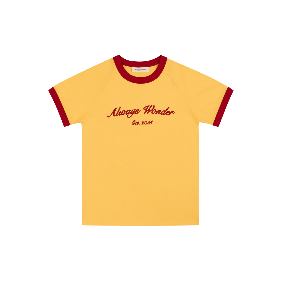 Always Familiar Ringer Tee | Soft Butter