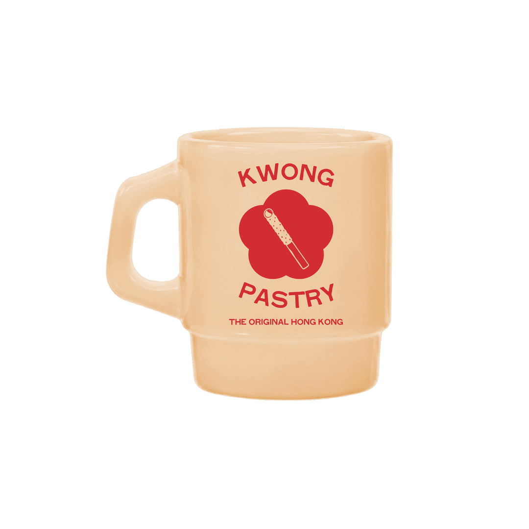 Kwong Pastry Glass | Pastel Coral
