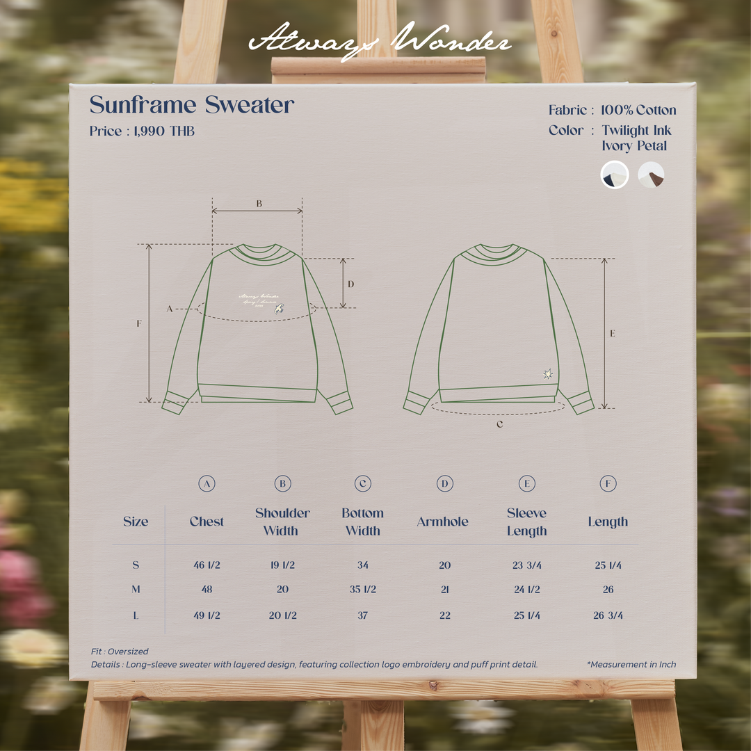 Sunframe Sweater | Twilight Ink