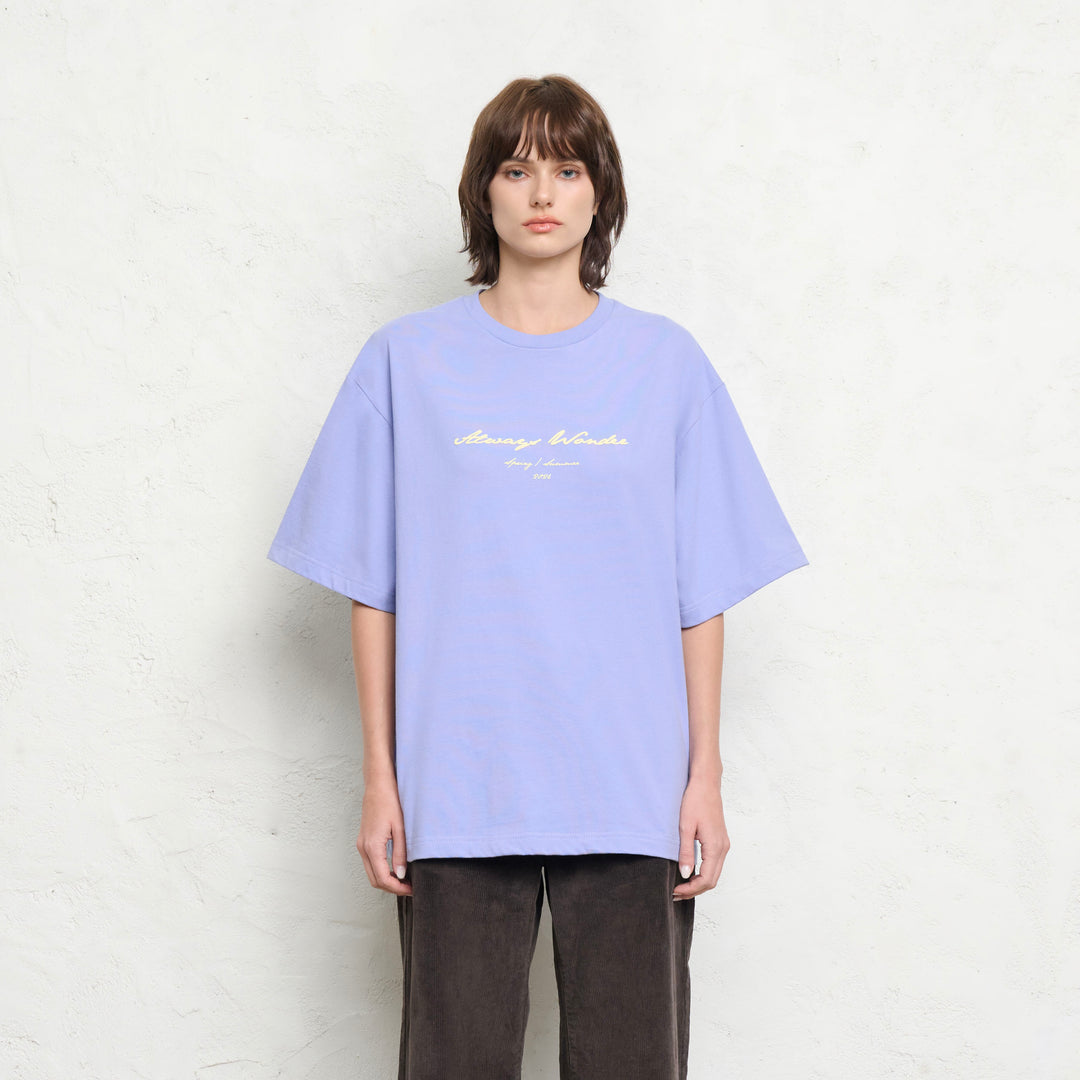 The Picnic Tee | Cornflower Sky