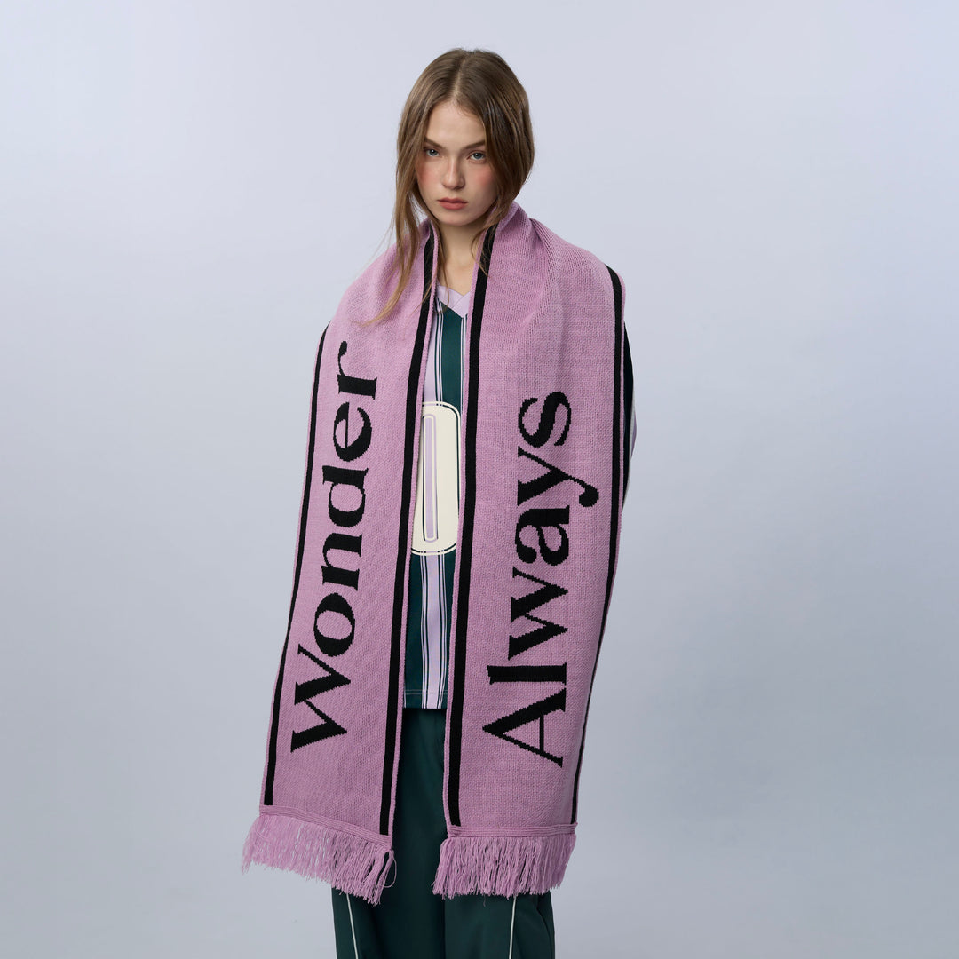 AW Motion Cheer Scarf | Pale Magenta