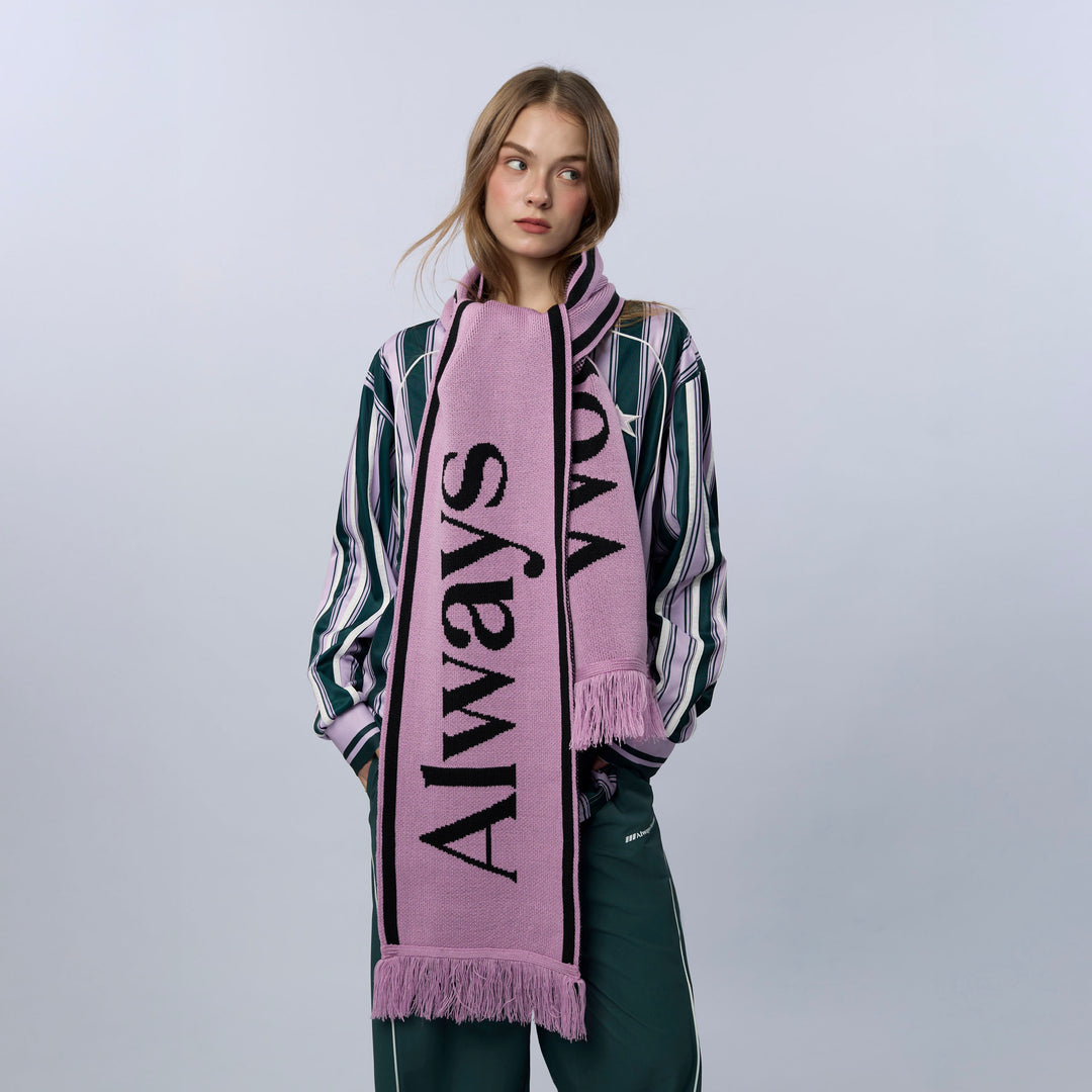 AW Motion Cheer Scarf | Pale Magenta