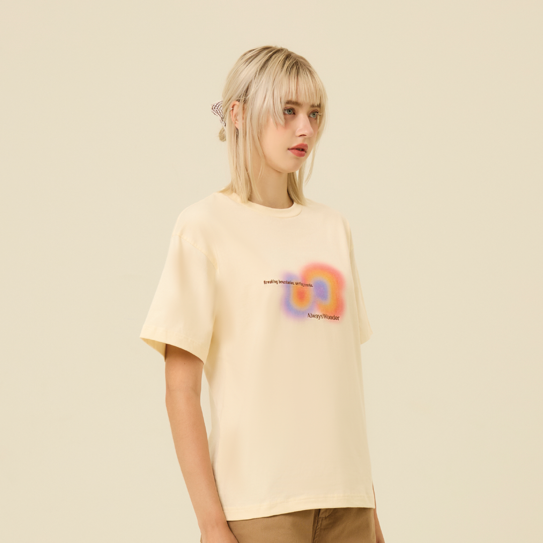 Cream T-shirt | Untitled Shade