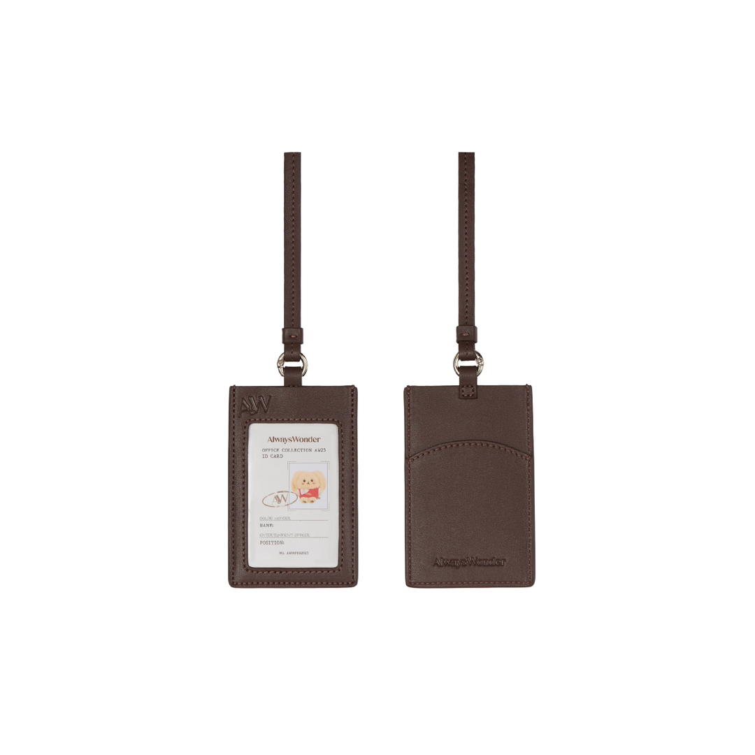 Access Lanyard | Espresso Brown