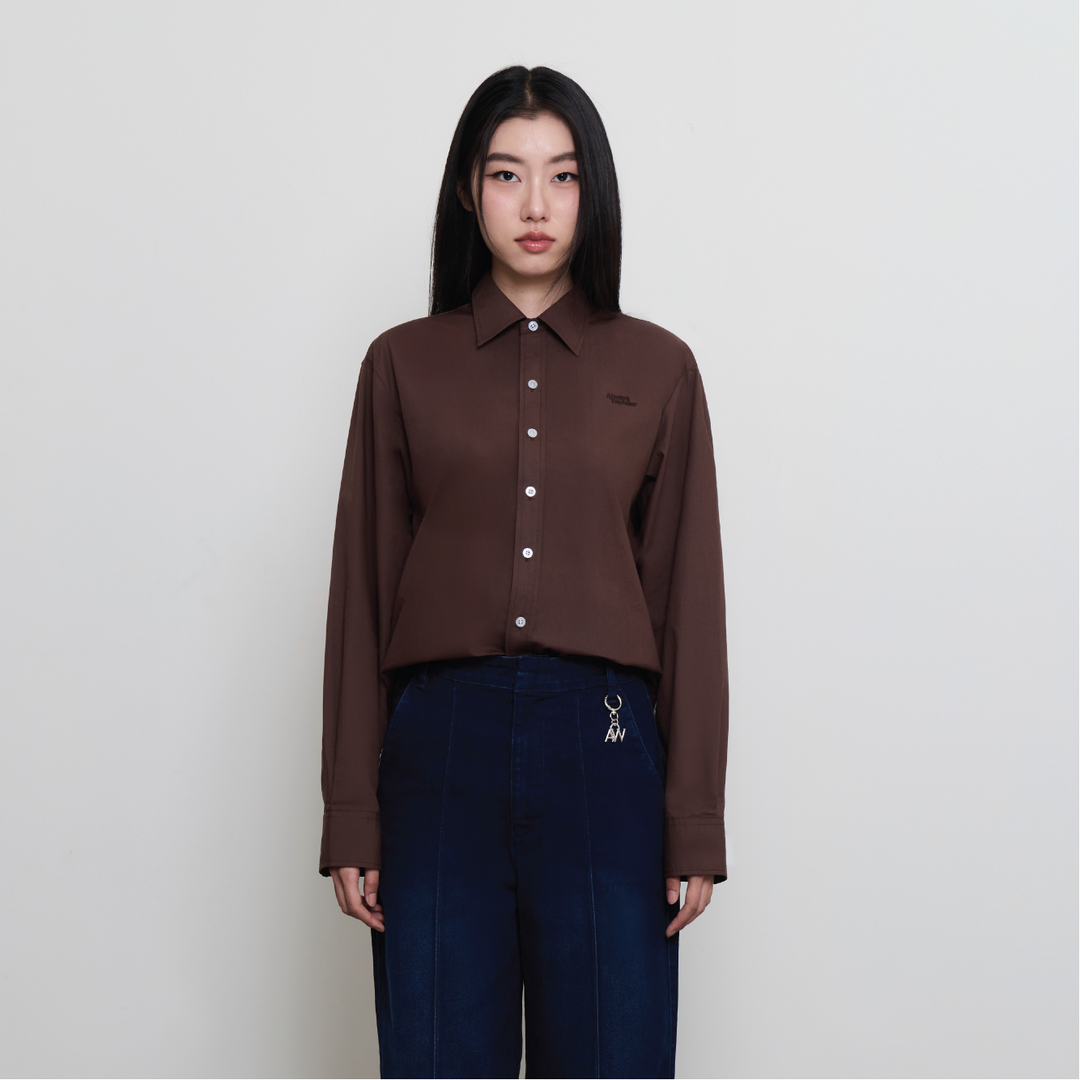 Morning Brief Shirt | Espresso Brown