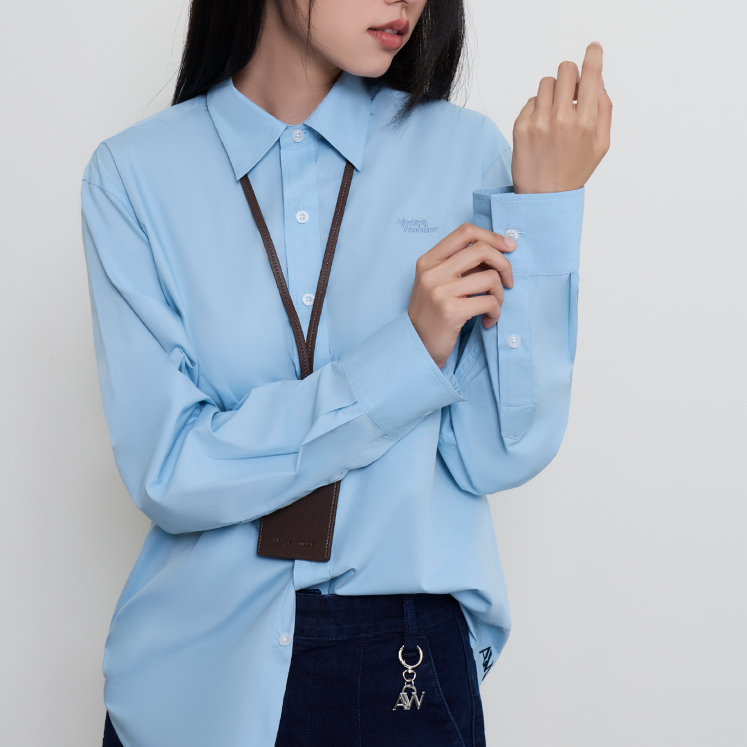 Morning Brief Shirt | Sky Blue