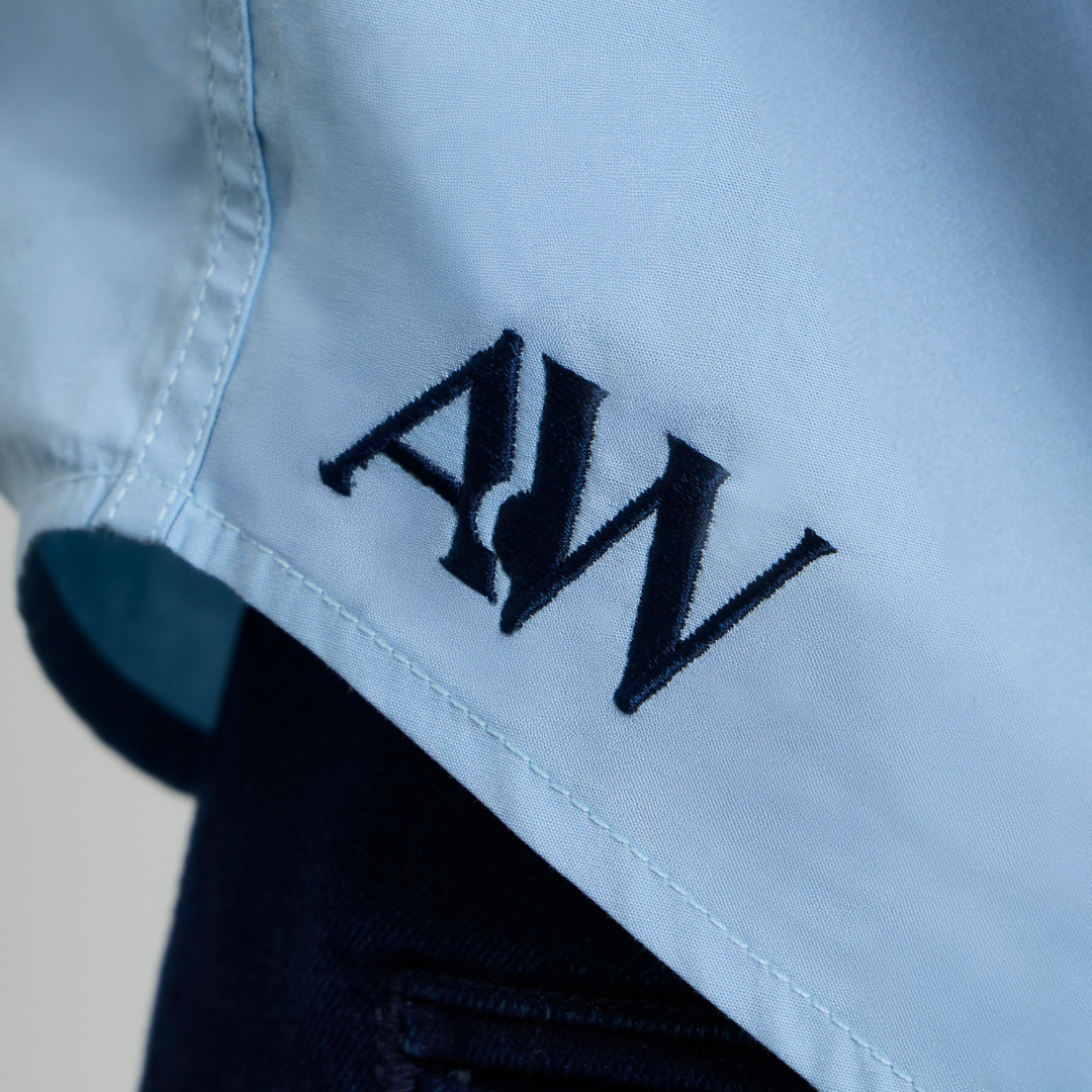 Morning Brief Shirt | Sky Blue