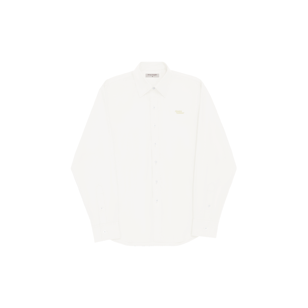 Morning Brief Shirt | White Chalk