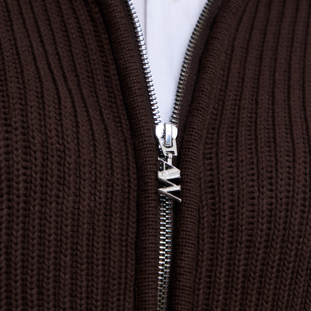 (Pre-order) Take a Break Cardigan | Espresso Brown