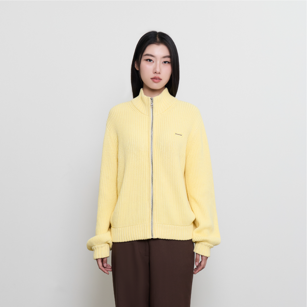 (Pre-order) Take a Break Cardigan | Vanilla Yellow