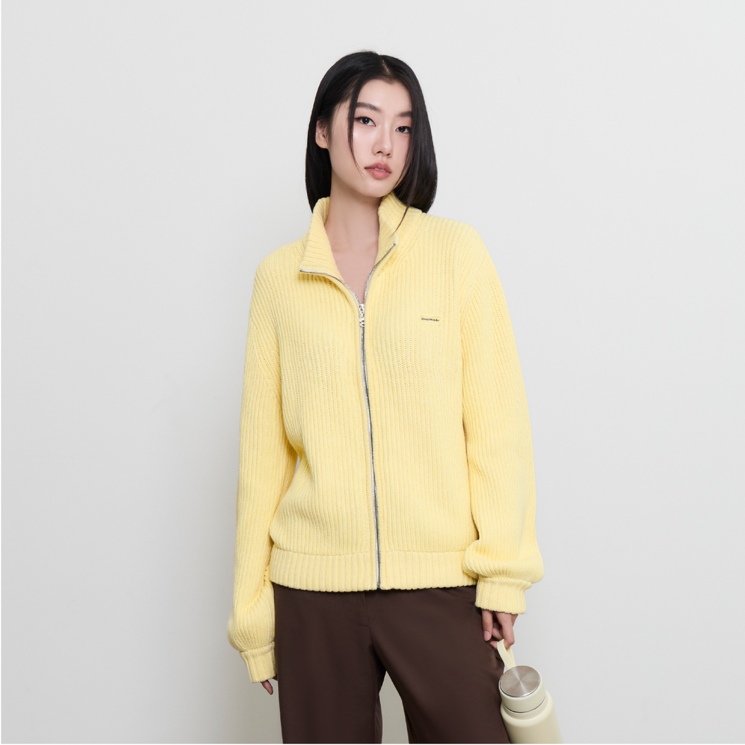 (Pre-order) Take a Break Cardigan | Vanilla Yellow