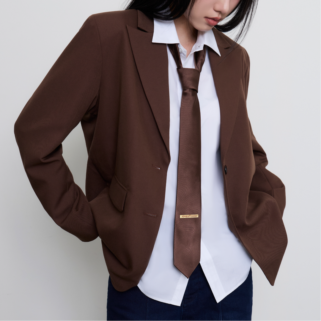 Meeting Tie | Espresso Brown