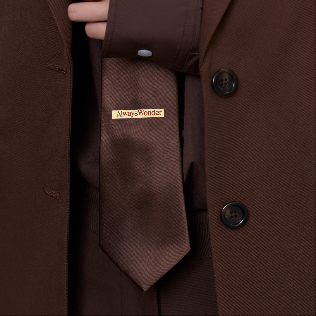 Meeting Tie | Espresso Brown