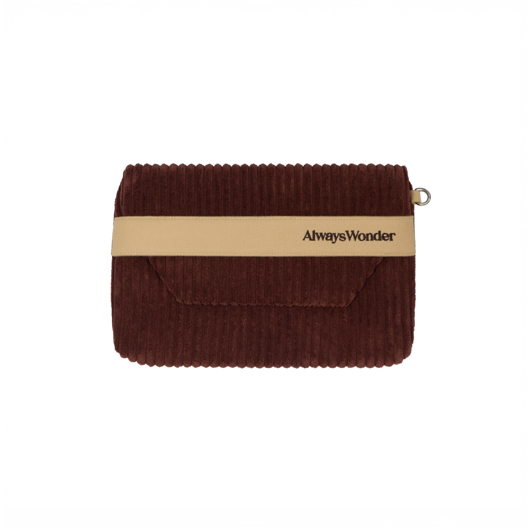 To-Go Corduroy Carrier | Espresso Brown