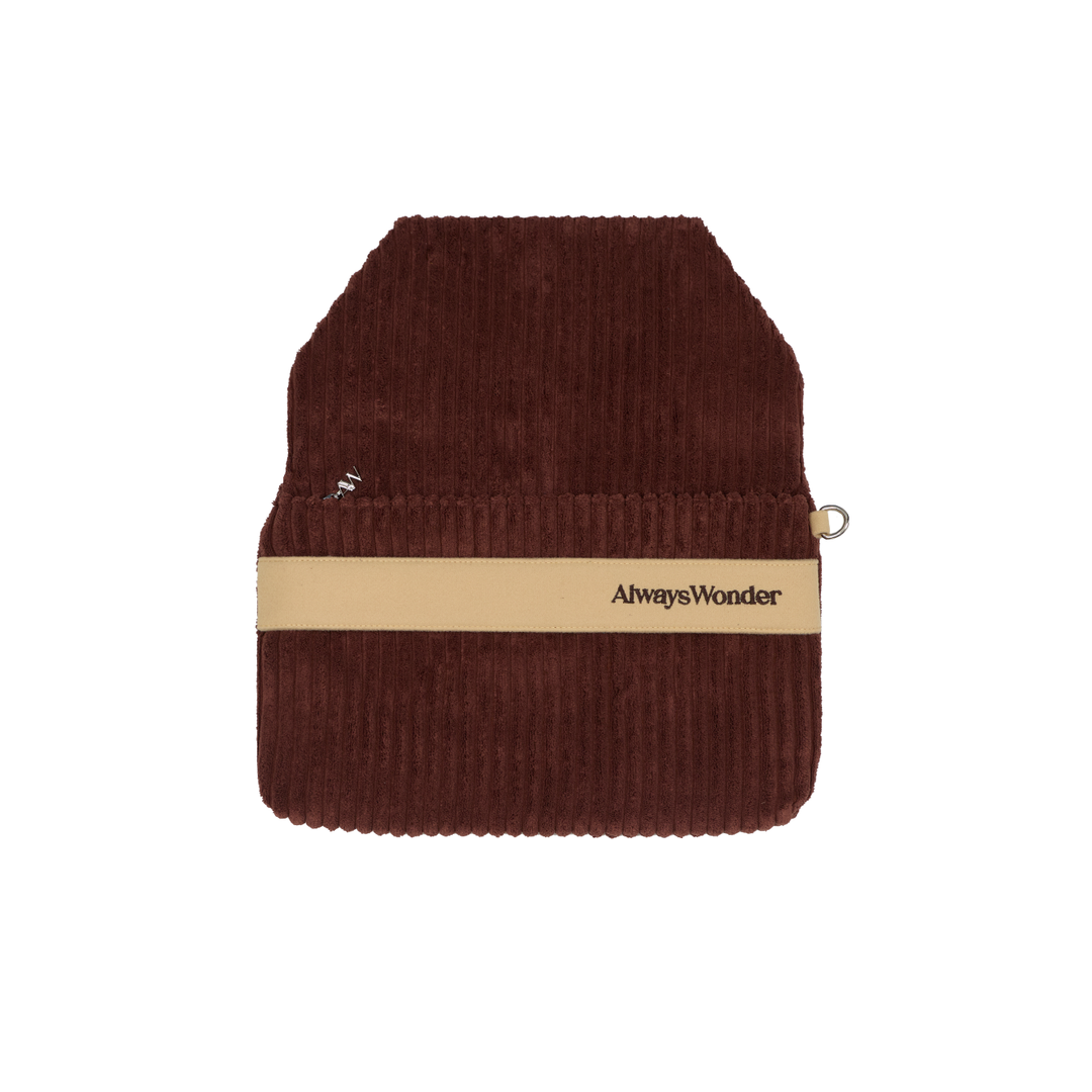 To-Go Corduroy Carrier | Espresso Brown