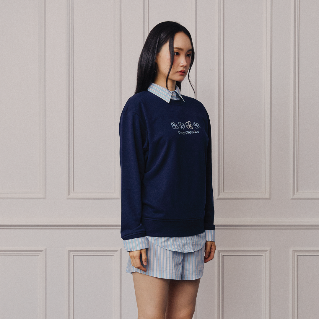 Light Layer Sweater | Midnight Navy