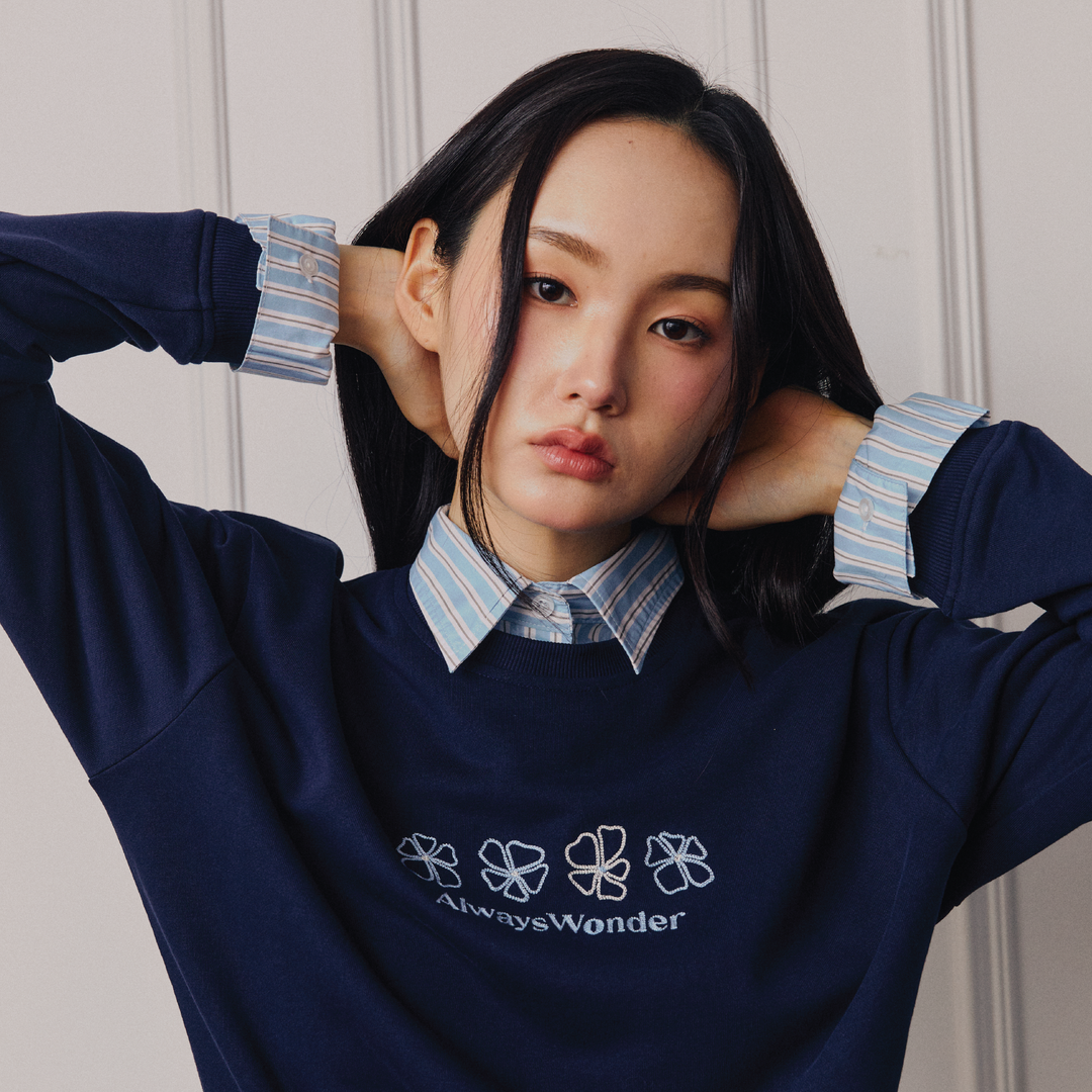 Light Layer Sweater | Midnight Navy