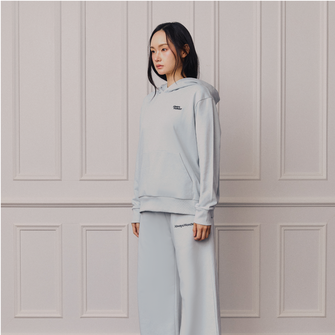Flora Bloom Hoodie | Light Blue