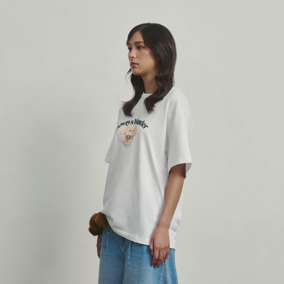 Goldie's Everyday oversized tee | Whipcream