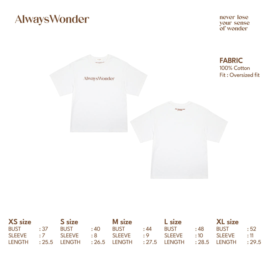 AlwaysWonder T-Shirt (Off White)