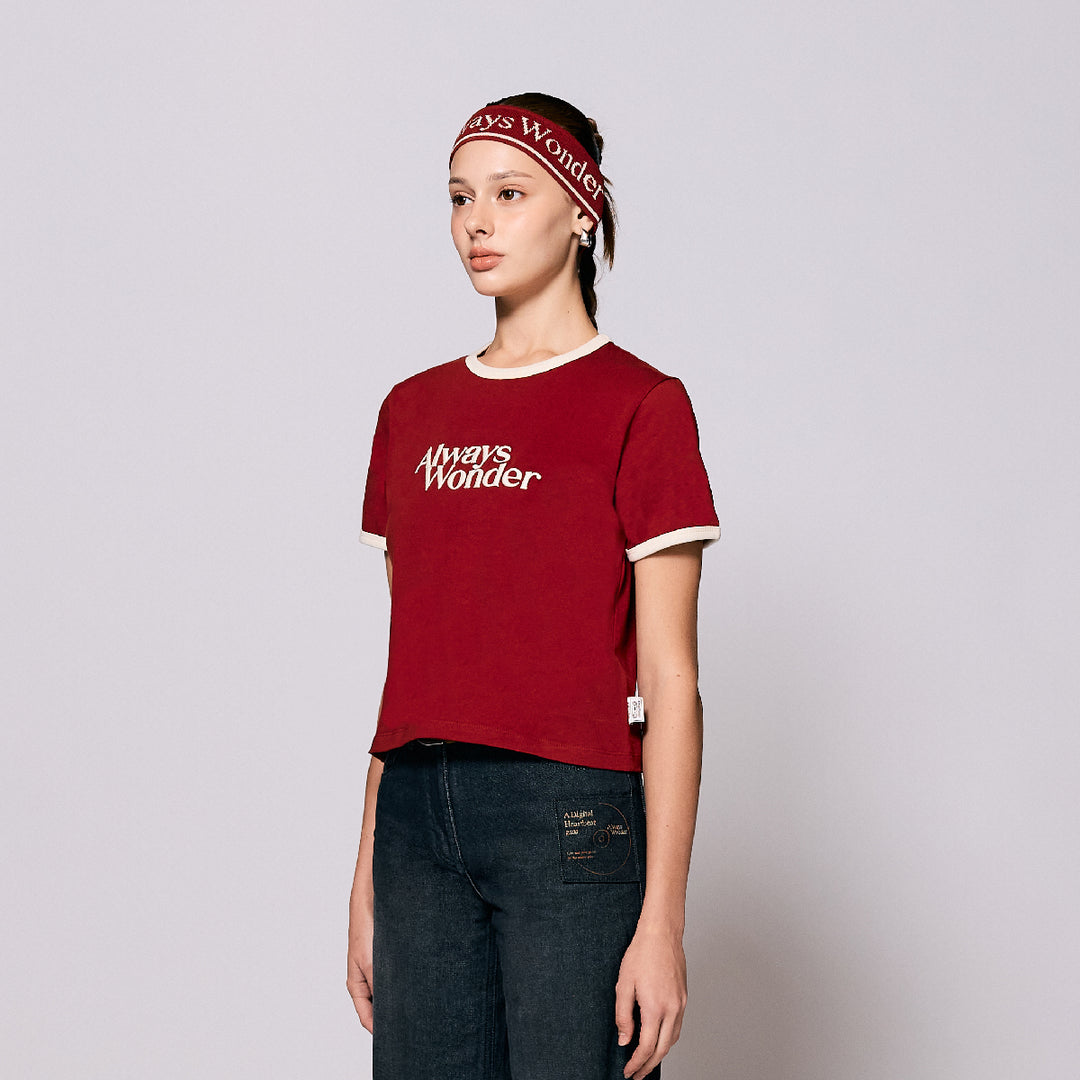 AlwaysWonder | 'A Digital Heartbeat' Rosewood Baby Tee