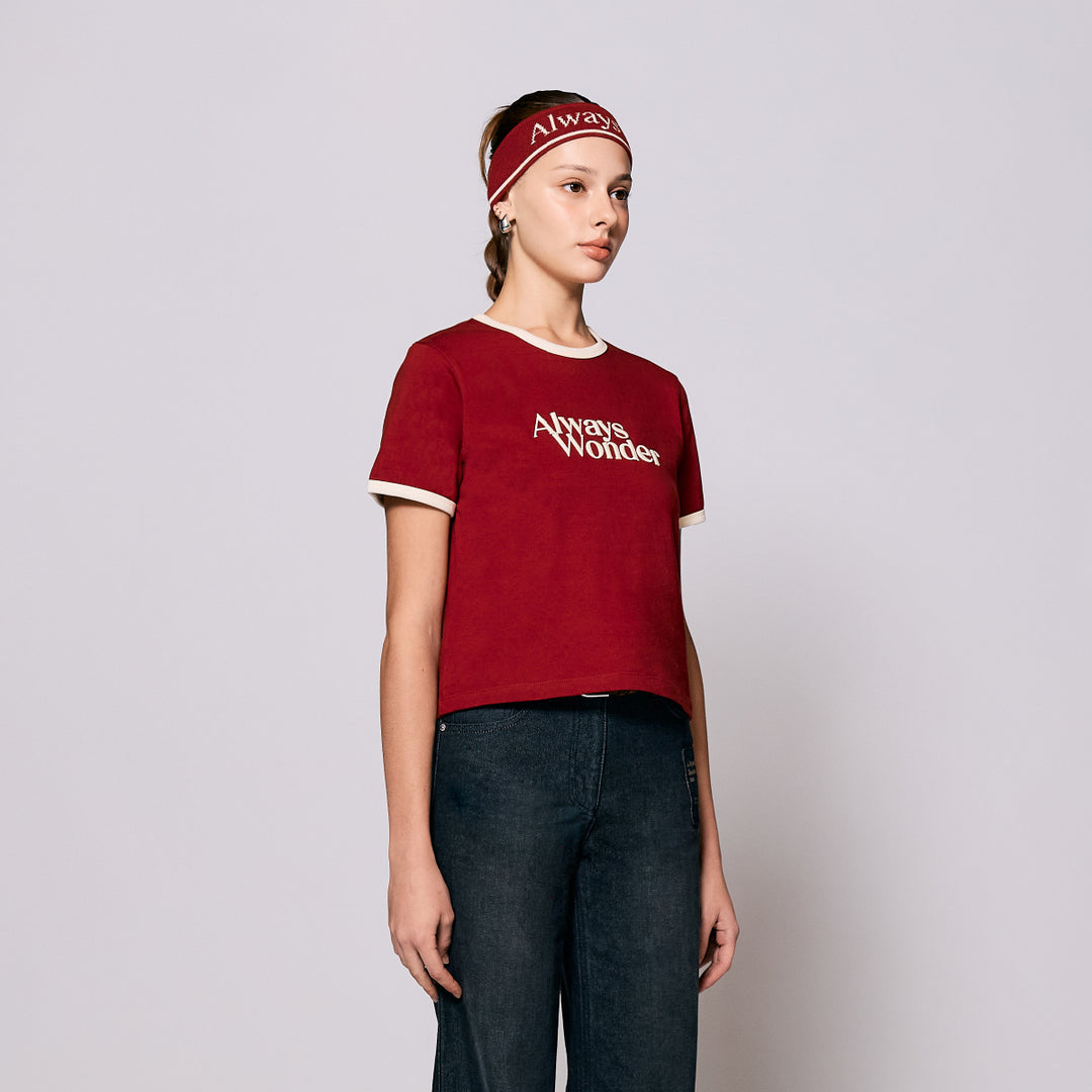 AlwaysWonder | 'A Digital Heartbeat' Rosewood Baby Tee