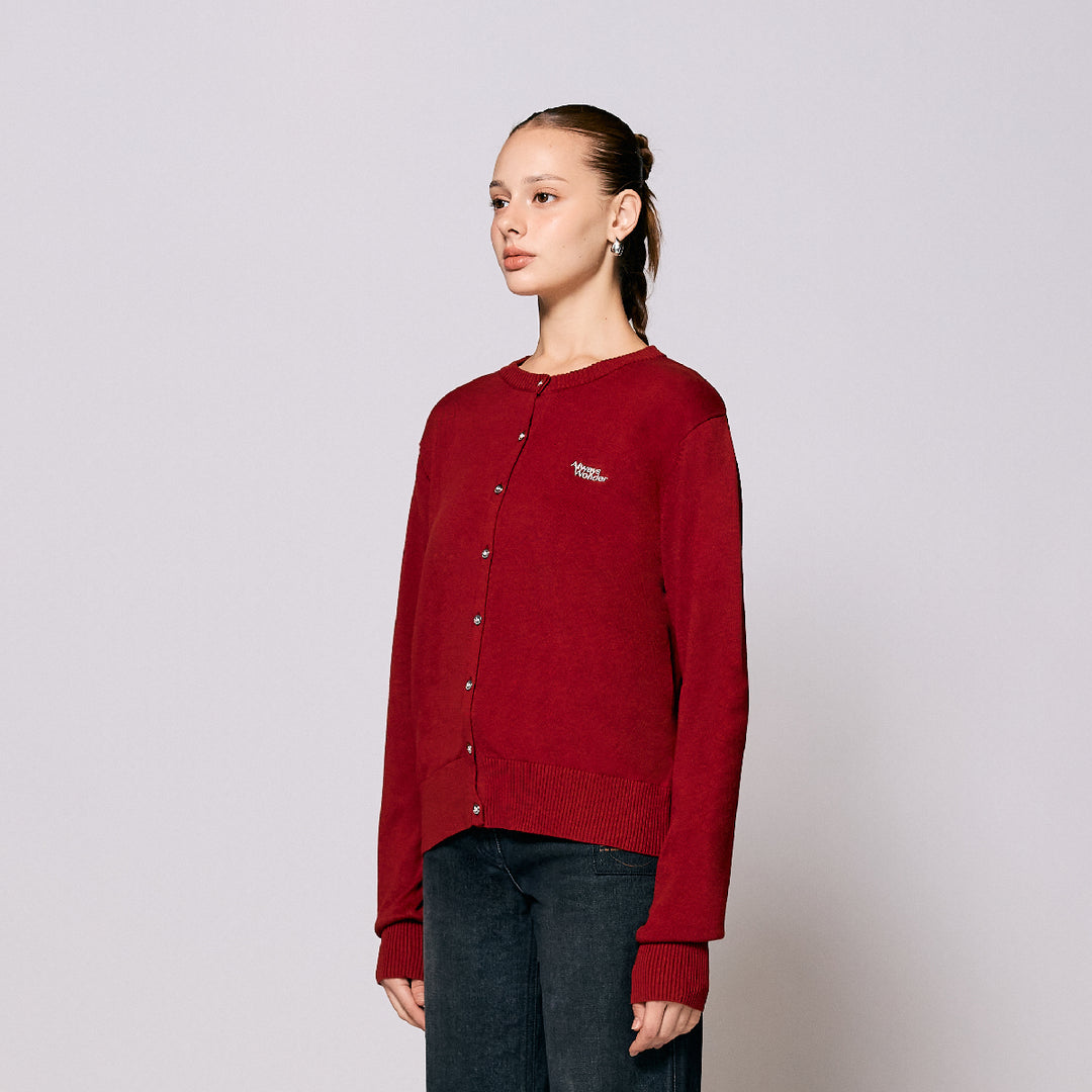 AlwaysWonder | 'A Digital Heartbeat' Rosewood Cardigan