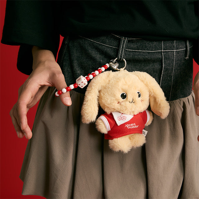 AlwaysWonder | 'Roll with Love' Red Goldie Wonder Keyring