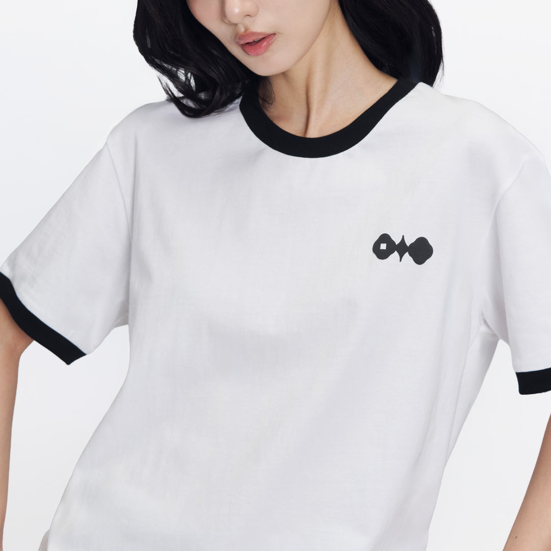 Kwong's Ringer T-Shirt | Classic White