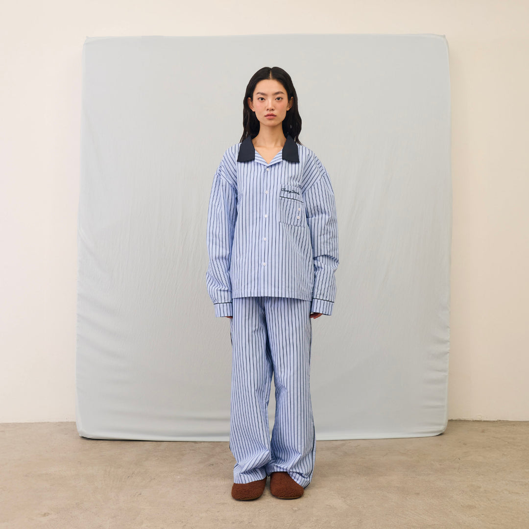 Sanctuary Lounge Set | Cozy Sky stripe
