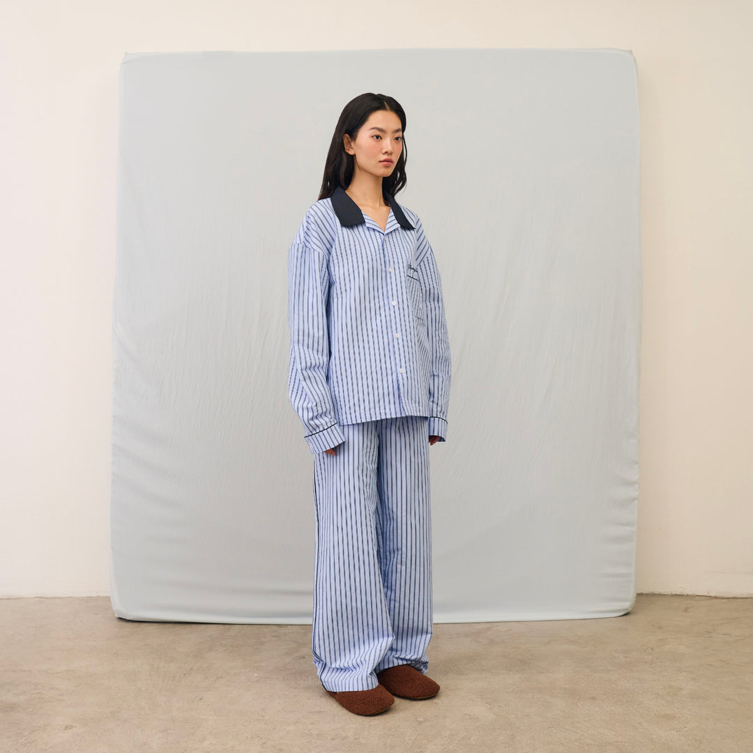Sanctuary Lounge Set | Cozy Sky stripe