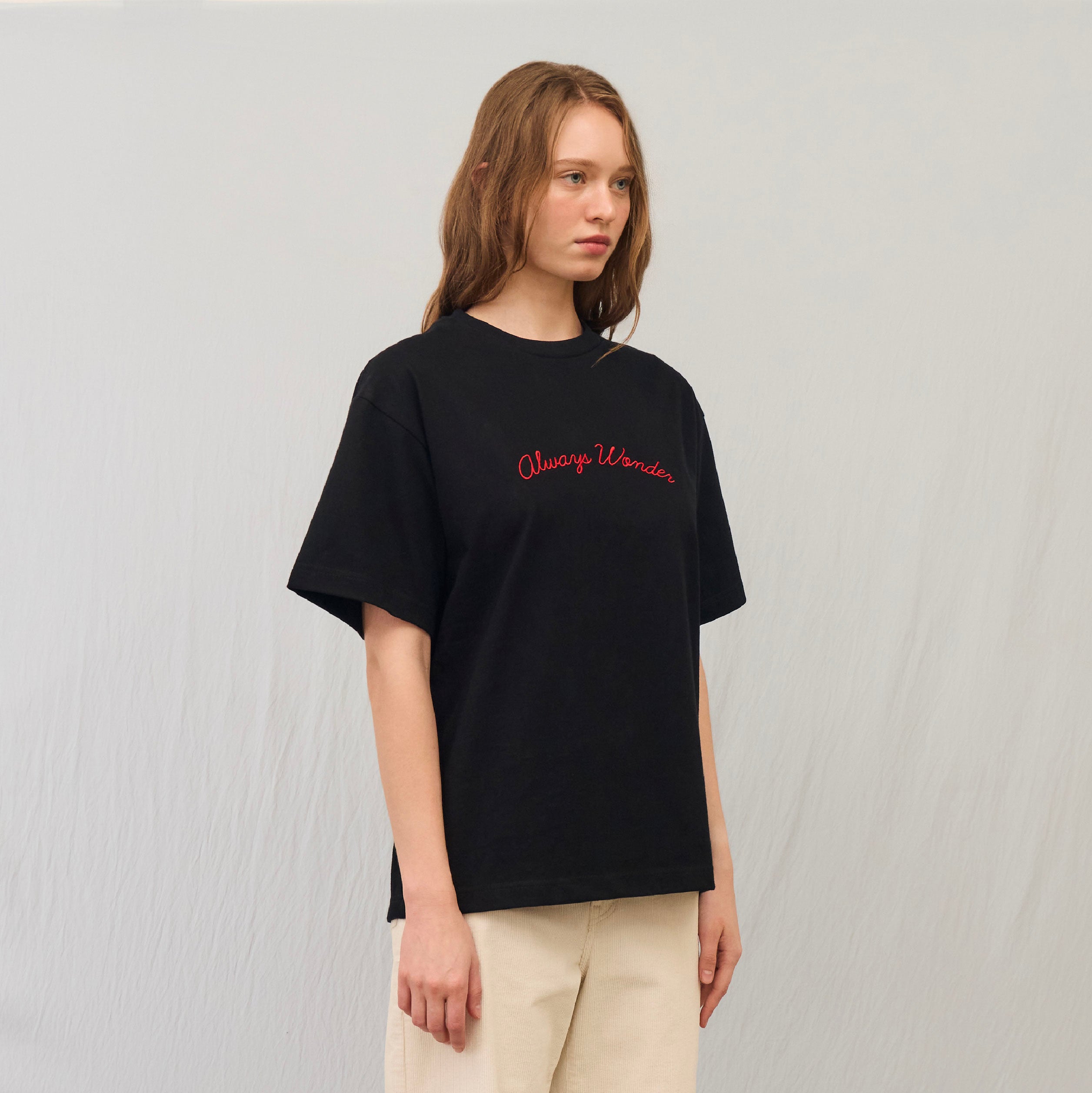 Homey Days Oversized Tee | Dark night – AlwaysWonder