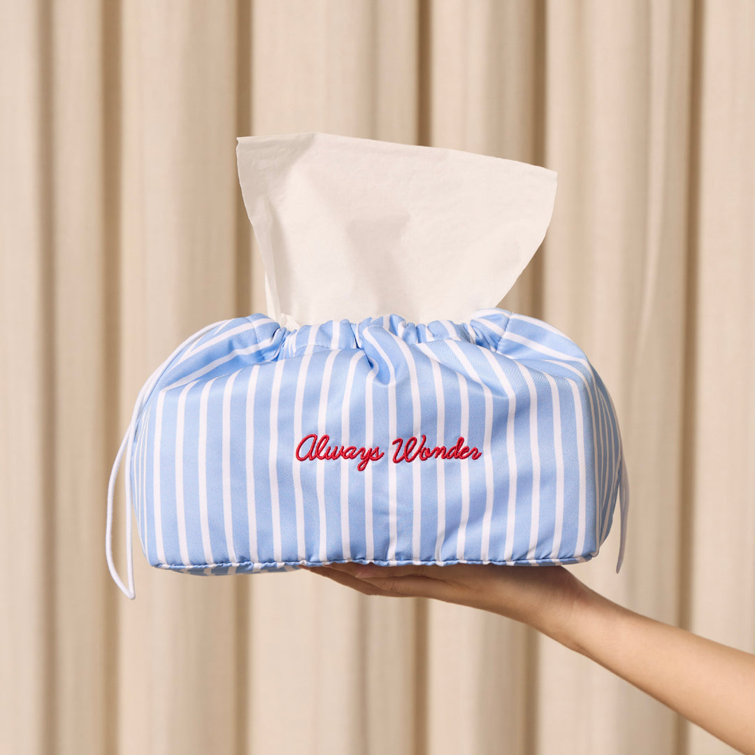 Home Comfort Tissue Case | Cloudy Blue