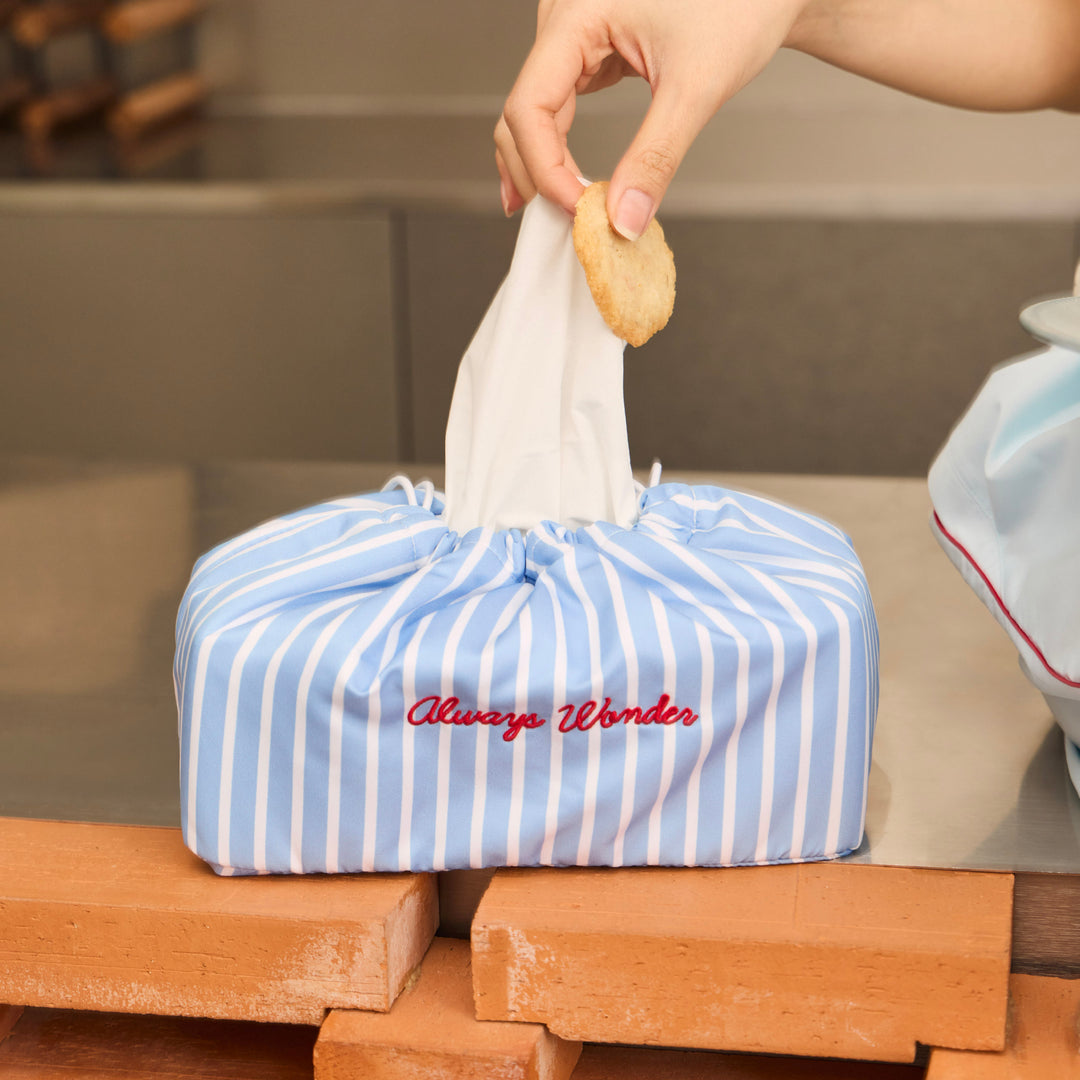 Home Comfort Tissue Case | Cloudy Blue