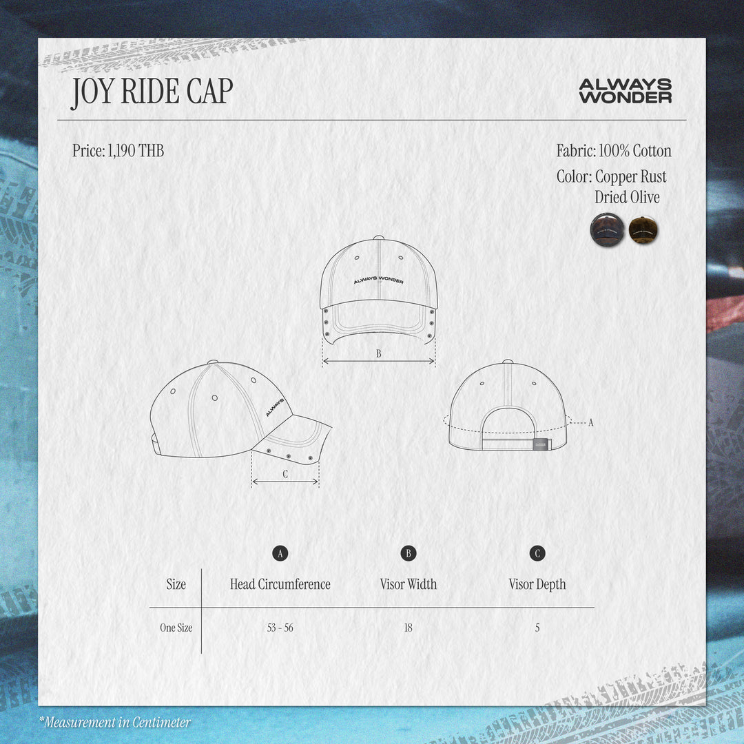 Joy Ride Cap | Copper Rust