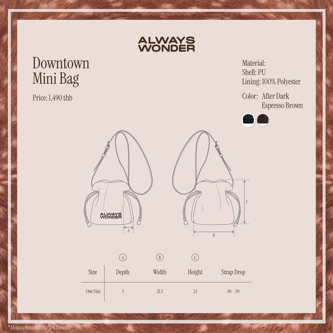 Downtown Mini Bag | After Dark